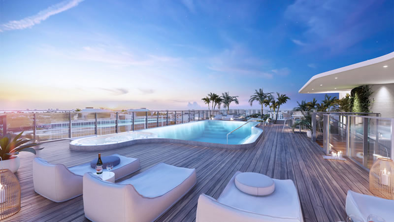 The Rooftop Oasis at Ambienta Bay Harbor Islands