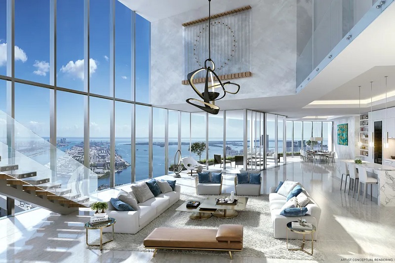 Paramount Miami WorldCenter Duplex Penthouse Collection