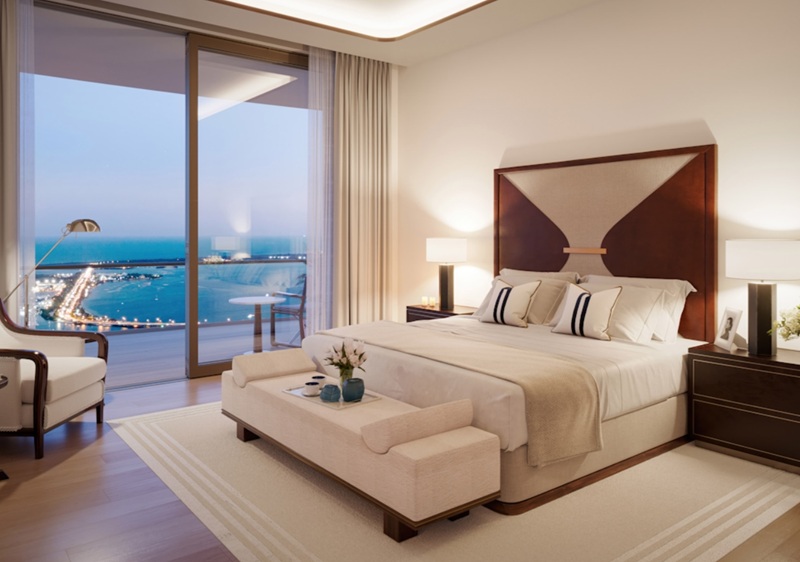 Cipriani penthouses Master Bedroom